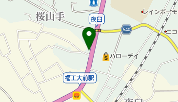 篠田眼科医院の地図画像