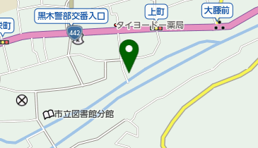 クリニックくろぎの地図画像