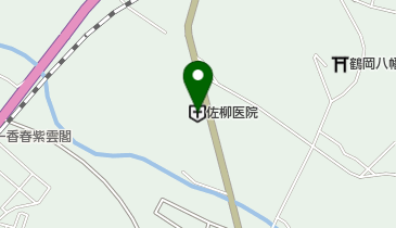 佐柳医院の地図画像