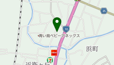 田添医院の地図画像