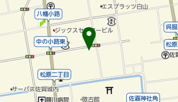 中尾医院の地図画像