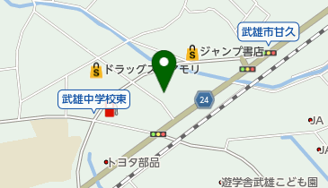 篠田整形外科の地図画像