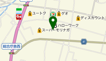 別府整形外科の地図画像