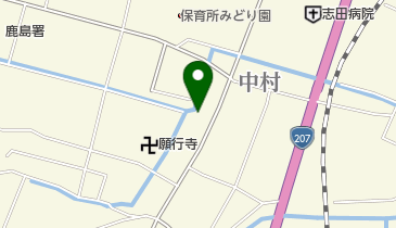 下河辺眼科医院の地図画像