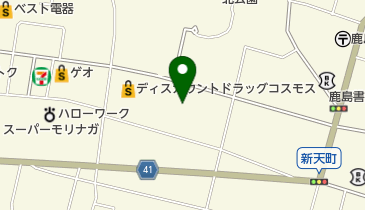 高木眼科医院の地図画像