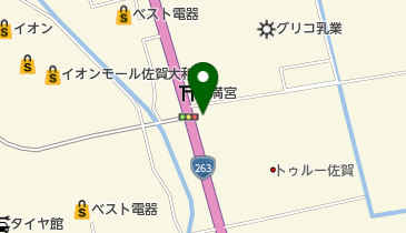江頭外科内科胃腸科の地図画像