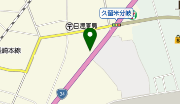 目達原整形外科の地図画像