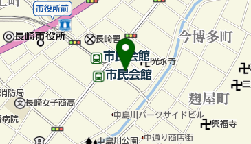 白ひげ整形外科医院の地図画像