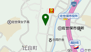 高田外科医院の地図画像