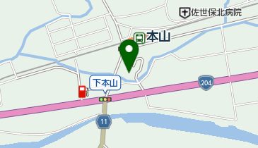 まつお内科医院の地図画像