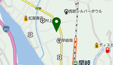 早岐眼科の地図画像