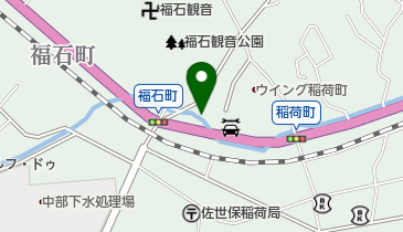 福田内科胃腸科医院の地図画像