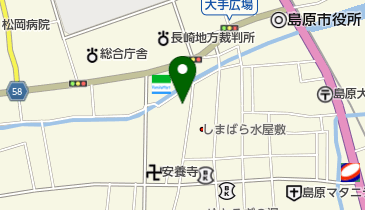 たかお循環器内科の地図画像