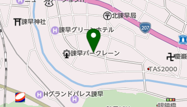 内川外科医院の地図画像