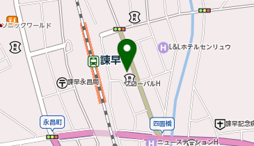 橋本循環器内科の地図画像