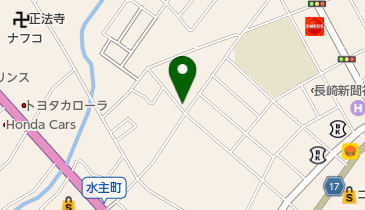 岡循環器内科の地図画像