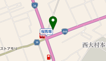 山道医院の地図画像