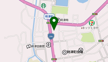 とおやま内科の地図画像