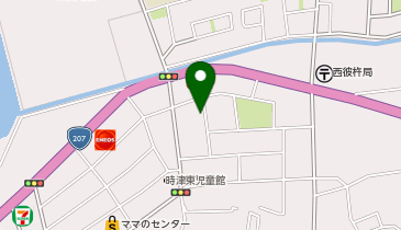 鍬先医院の地図画像