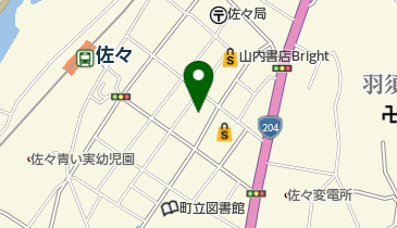 徳田医院の地図画像