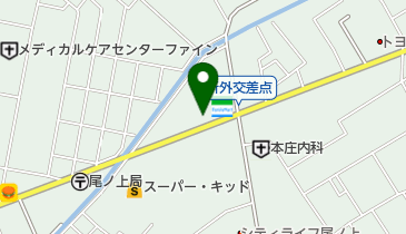 三井小児科医院の地図画像