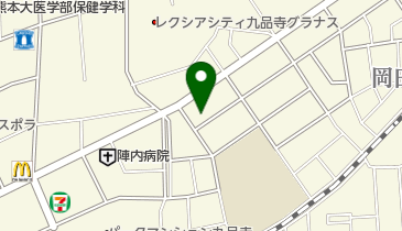 白山あらき胃腸科肛門科内科の地図画像