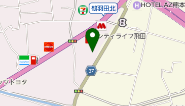 北熊本井上産婦人科医院の地図画像