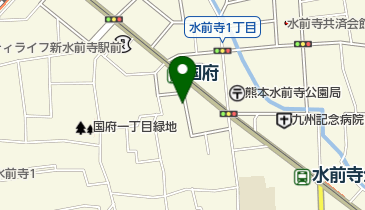 宇土内科胃腸科医院の地図画像