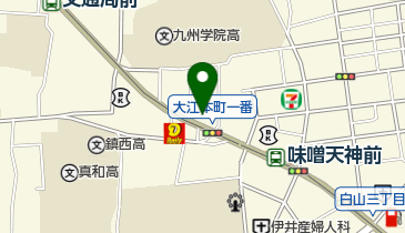 竹下外科整形外科医院の地図画像