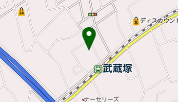 上原胃腸科外科小児科クリニックの地図画像