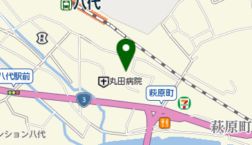 ありの内科呼吸器科の地図画像