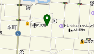 上野耳鼻咽喉科医院の地図画像