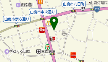 大坪内科呼吸器科医院の地図画像