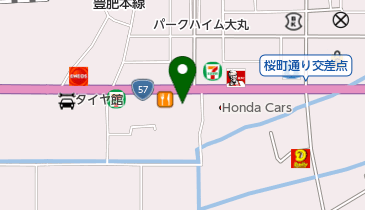 大津中村整形外科の地図画像