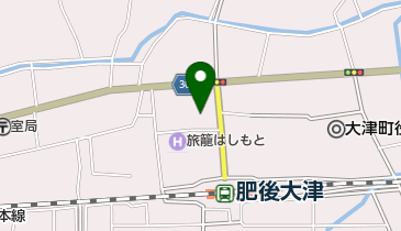 竹田津医院の地図画像