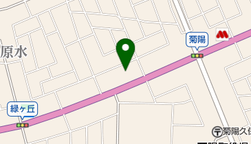 菊陽あきたクリニックの地図画像