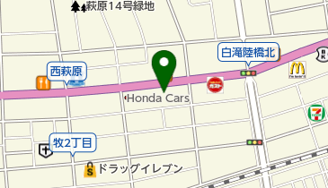 田中耳鼻咽喉科クリニックの地図画像