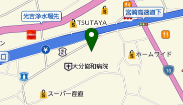 安達産婦人科の地図画像