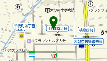 尾渡眼科医院の地図画像