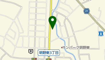明野耳鼻咽喉科医院の地図画像
