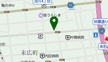 岡田眼科医院の地図画像