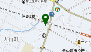 中津高野医院の地図画像