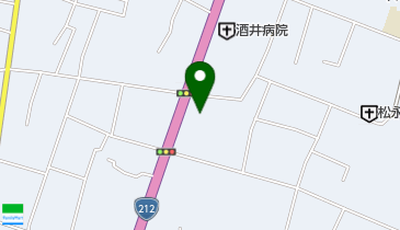 中津皮膚科の地図画像