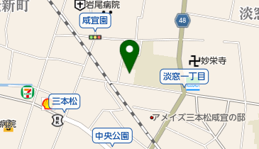 和田皮膚科医院の地図画像