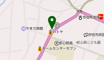 古荘医院の地図画像