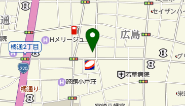 ゆげ小児科・弓削整形外科の地図画像