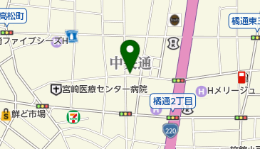 大西医院の地図画像