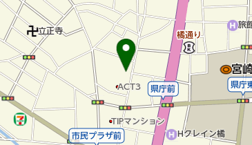 川島眼科の地図画像