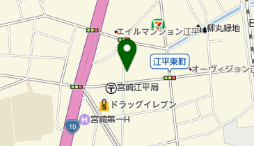 橋口医院の地図画像