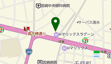 阿南内科医院の地図画像